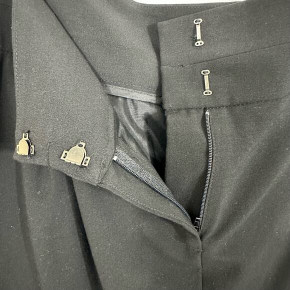 AB Studio Black Knee Length Skirt Size 12 NWT - Picture 11 of 12